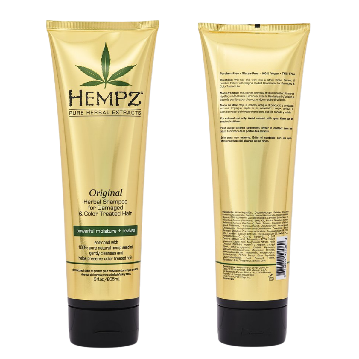 Hempz Original Herbal Shampoo BodyGreen.no